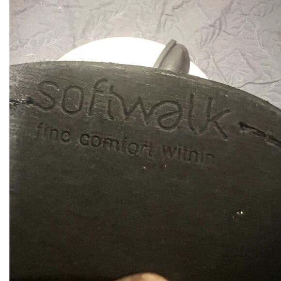 SoftWalk Rocklin Ankle Boot Cow girl Dark Academia Goth Comfort SZ 7.5W:NWOT/Box - Picture 10 of 13